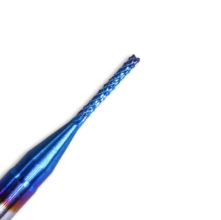 Tungsten Steel Engraving Milling Cutter Bit (Blue-Plated Carbide Bit) - Image 2