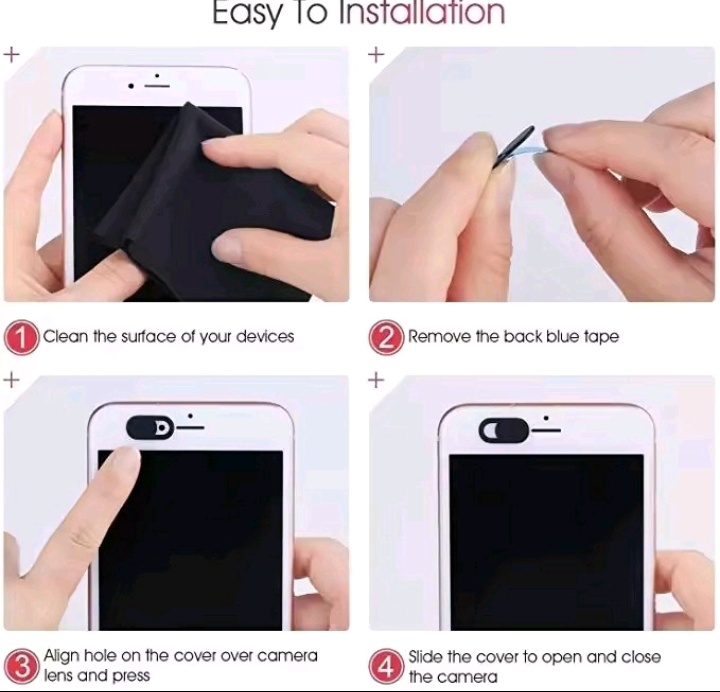 đ Universal Webcam Privacy Cover Slider āϞā§āϝāĻžāĻĒāĻāĻĒ āĻ āĻŽā§āĻŦāĻžāĻāϞ āĻā§āϝāĻžāĻŽā§āϰāĻž āĻĒā§āϰāĻžāĻāĻā§āϏāĻŋ āĻāĻāĻžāϰ - Image 3