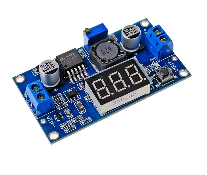 LM2596S DC-DC Step Down Module with Digital Voltage Display - Image 2