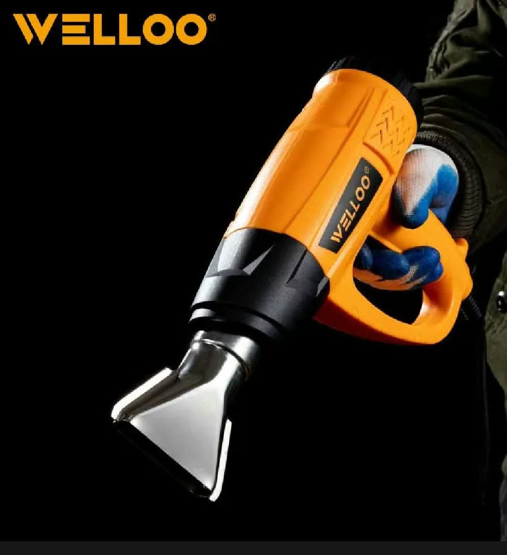 WELLOO HGT41200A 2000W Heat Gun – 650°C High Temperature | Powerful & Rapid Heating - Image 2